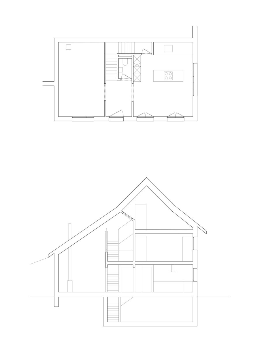 Erdgeschoss - Querschnitt